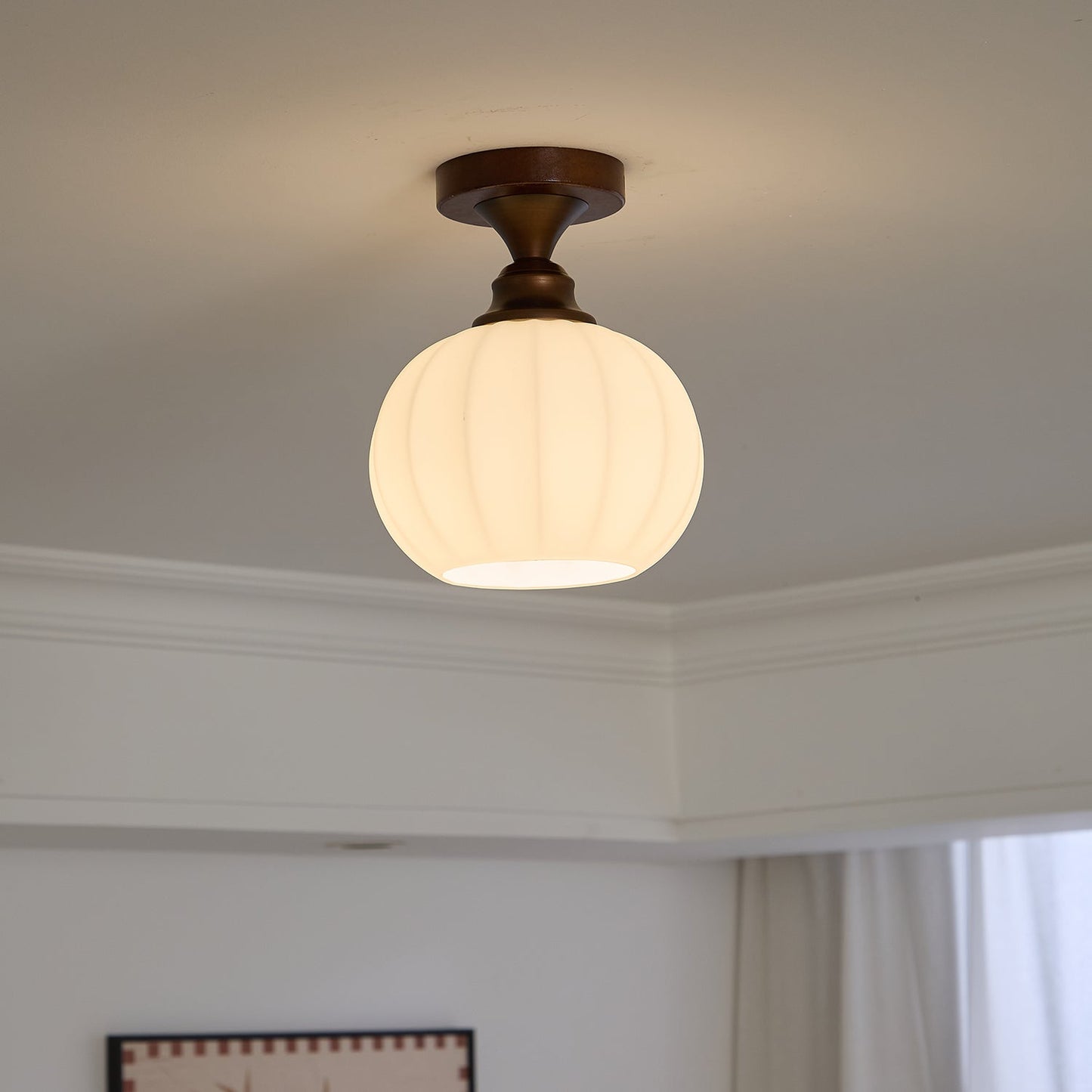 Marcellis Ceiling Lamp | Vintage Bronze Finish | Multiple Sizes