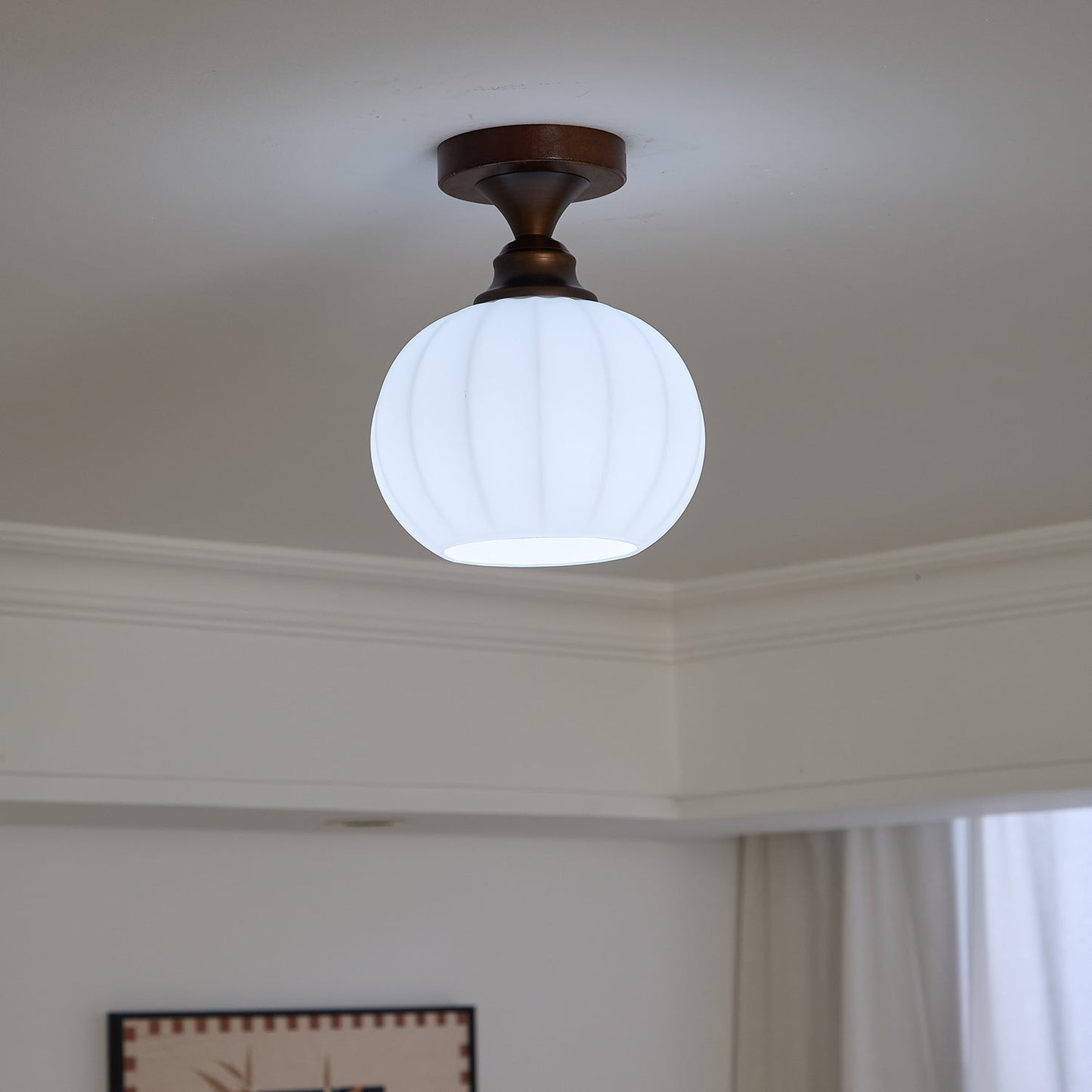 Marcellis Ceiling Lamp | Vintage Bronze Finish | Multiple Sizes