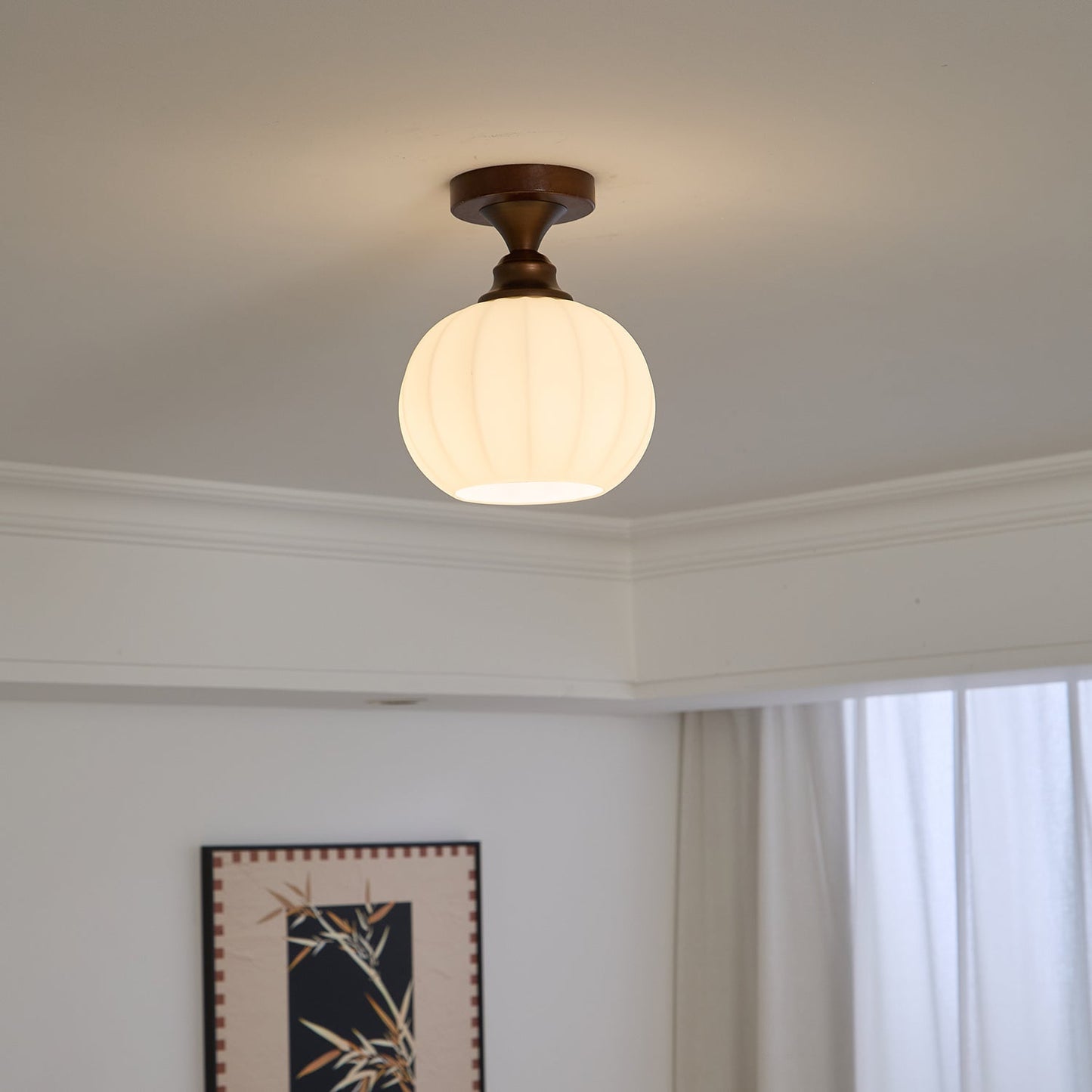 Marcellis Ceiling Lamp | Vintage Bronze Finish | Multiple Sizes