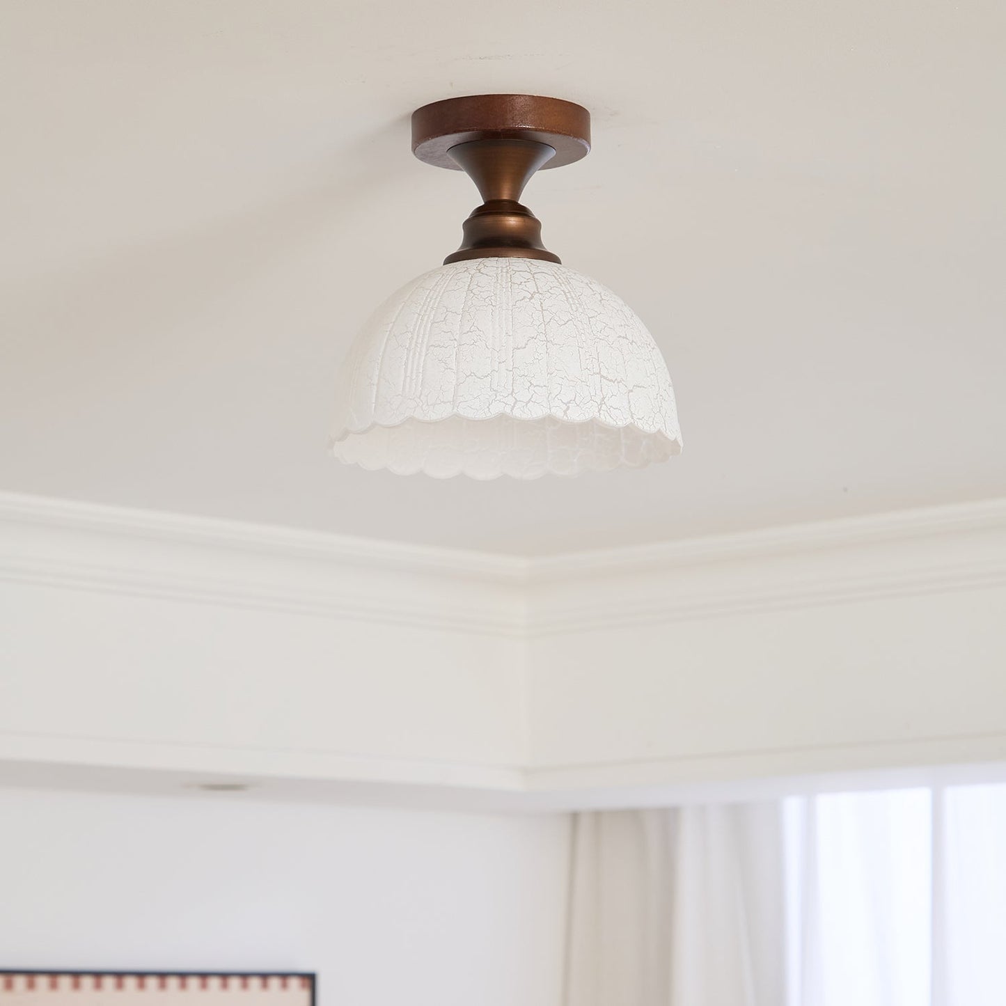 Marcellis Ceiling Lamp | Vintage Bronze Finish | Multiple Sizes