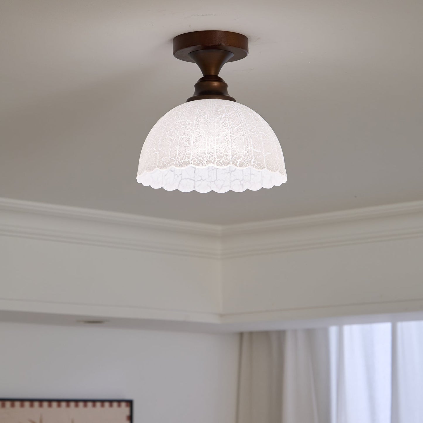 Marcellis Ceiling Lamp | Vintage Bronze Finish | Multiple Sizes