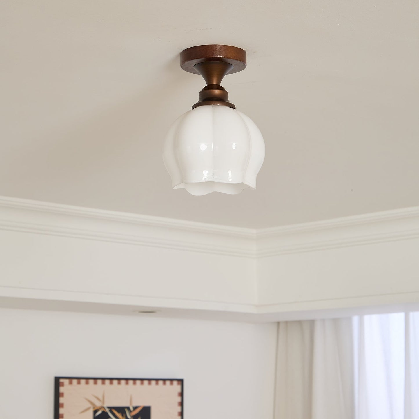 Marcellis Ceiling Lamp | Vintage Bronze Finish | Multiple Sizes