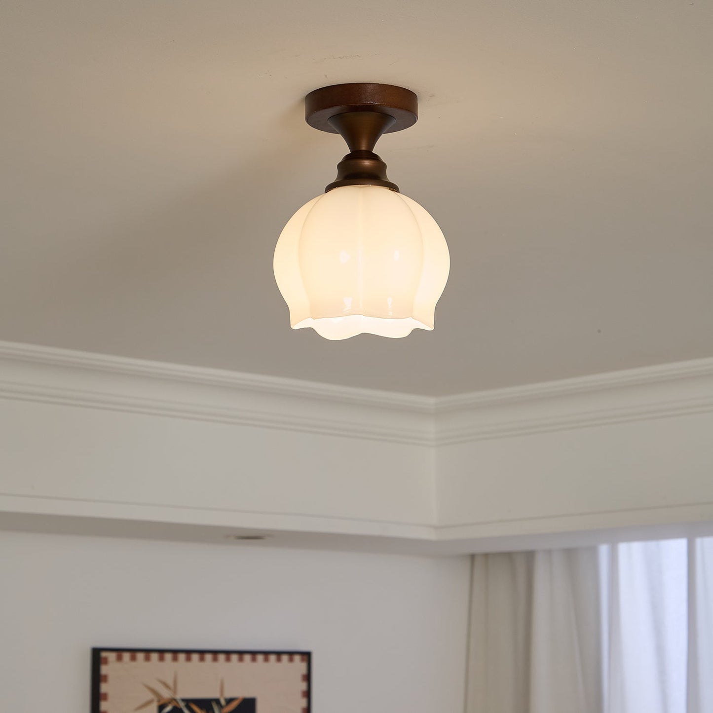 Marcellis Ceiling Lamp | Vintage Bronze Finish | Multiple Sizes