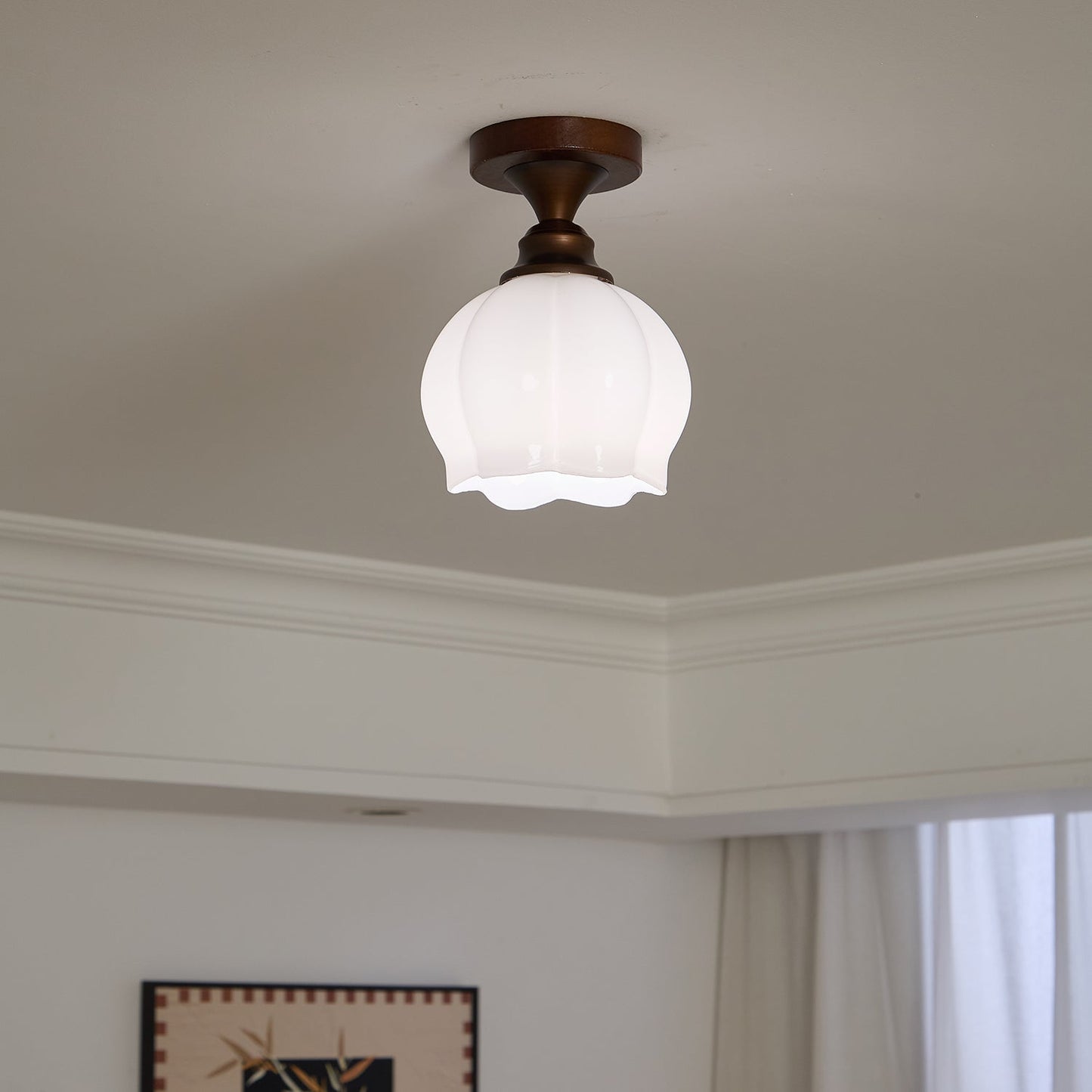 Marcellis Ceiling Lamp | Vintage Bronze Finish | Multiple Sizes