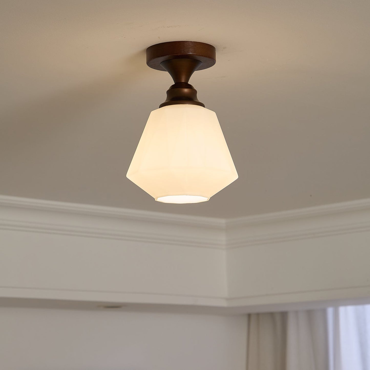 Marcellis Ceiling Lamp | Vintage Bronze Finish | Multiple Sizes