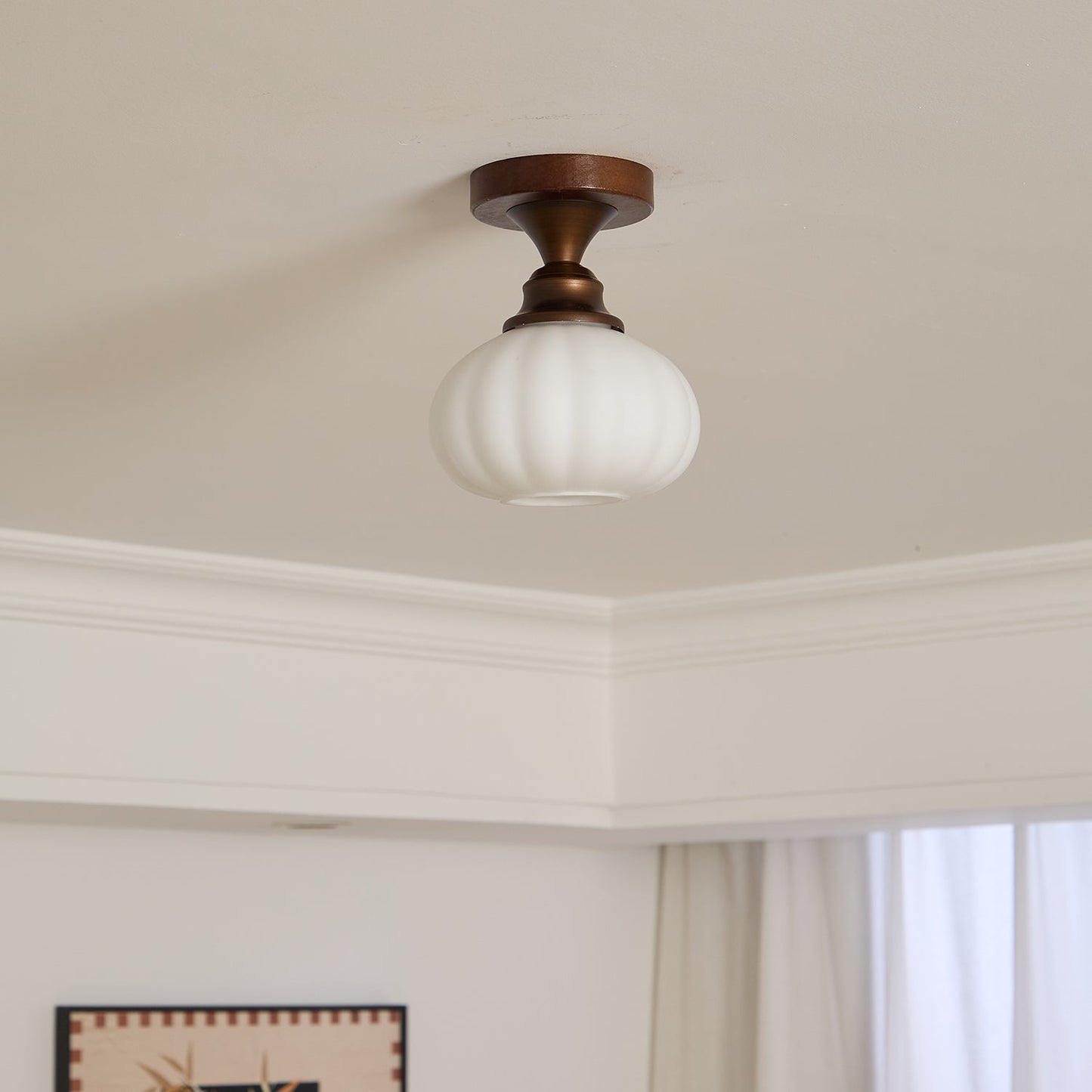 Marcellis Ceiling Lamp | Vintage Bronze Finish | Multiple Sizes