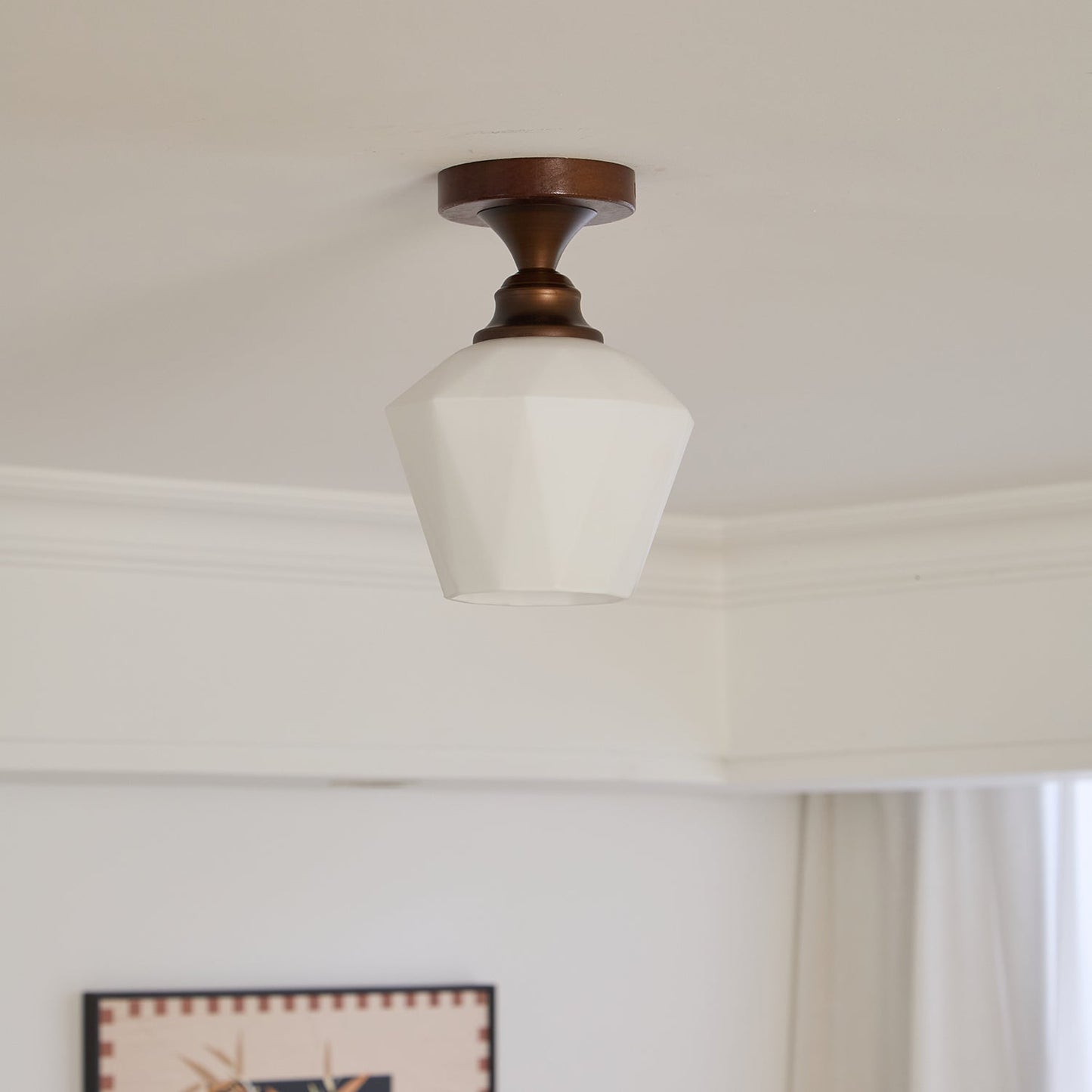 Marcellis Ceiling Lamp | Vintage Bronze Finish | Multiple Sizes