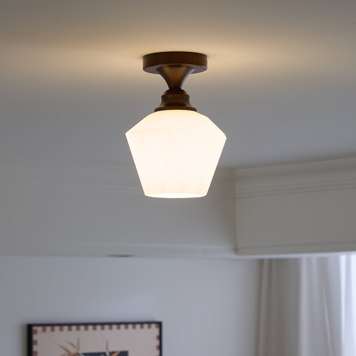 Marcellis Ceiling Lamp | Vintage Bronze Finish | Multiple Sizes