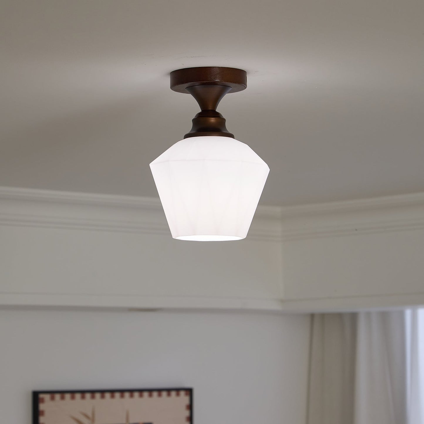 Marcellis Ceiling Lamp | Vintage Bronze Finish | Multiple Sizes