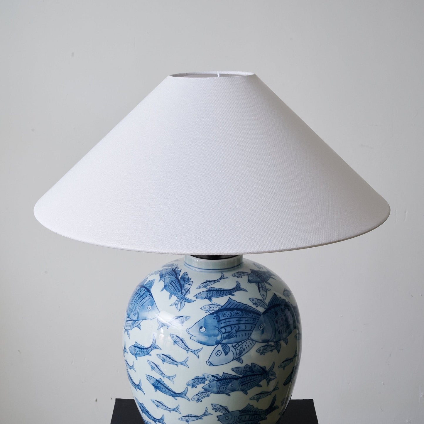 Marina Table Lamp | Porcelain Base | Blue and White