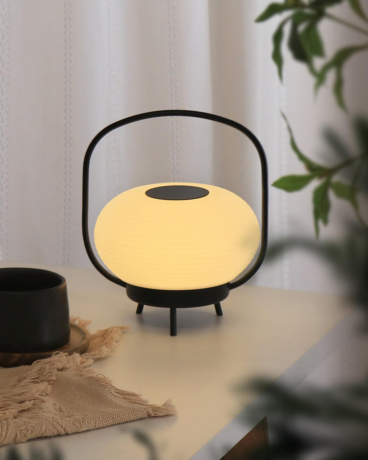 Masker Portable Table Light | Metal & PE | Black, Red