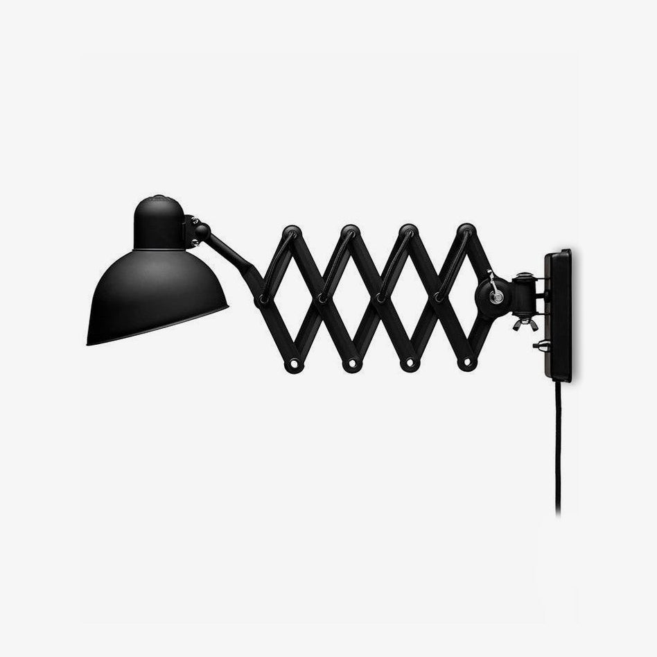 Maxon Wall Lamp | Adjustable Scissor Arm | Black or White
