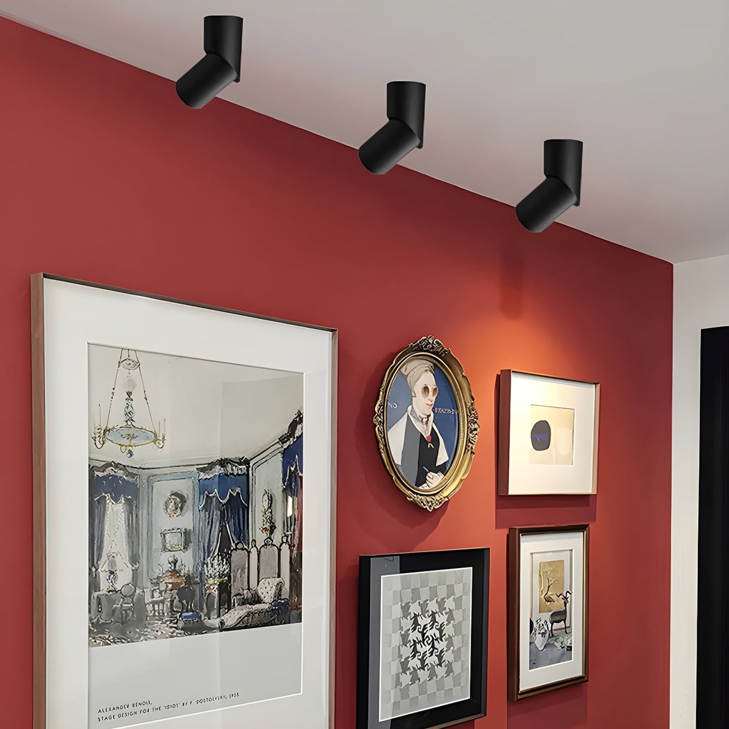 Maxwell Pivot Downlight | Metal, Aluminum, Acrylic | Black, White