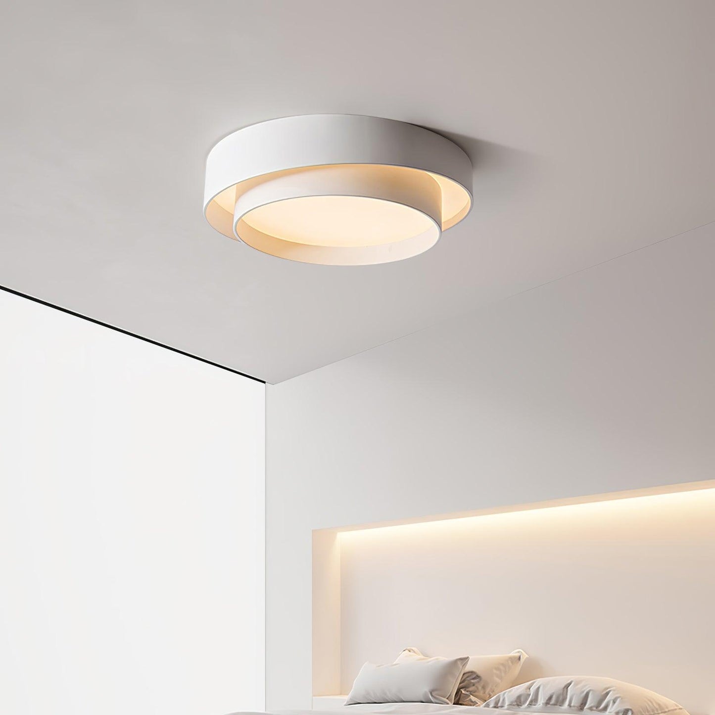 Melody Ceiling Lamp | Integrated LED | White, Grey, Black