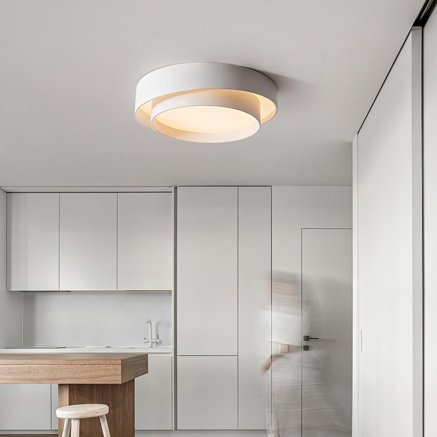 Melody Ceiling Lamp | Integrated LED | White, Grey, Black