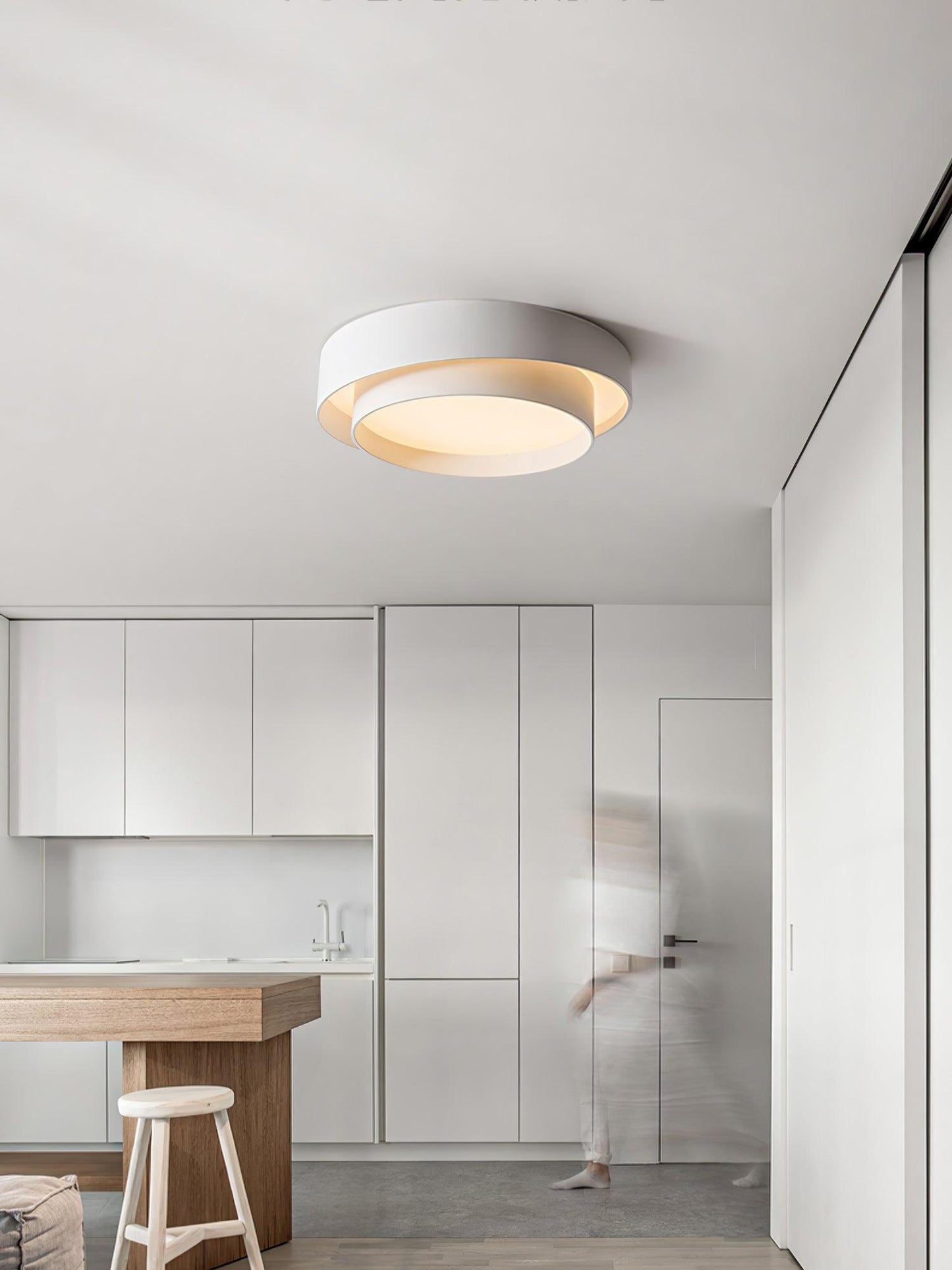 Melody Ceiling Lamp | Integrated LED | White, Grey, Black