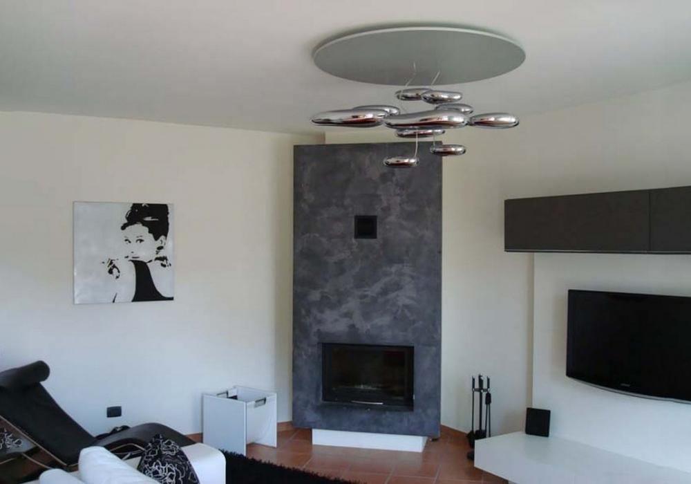 Mercury Ceiling Lamp | Aluminum | Bright Chrome