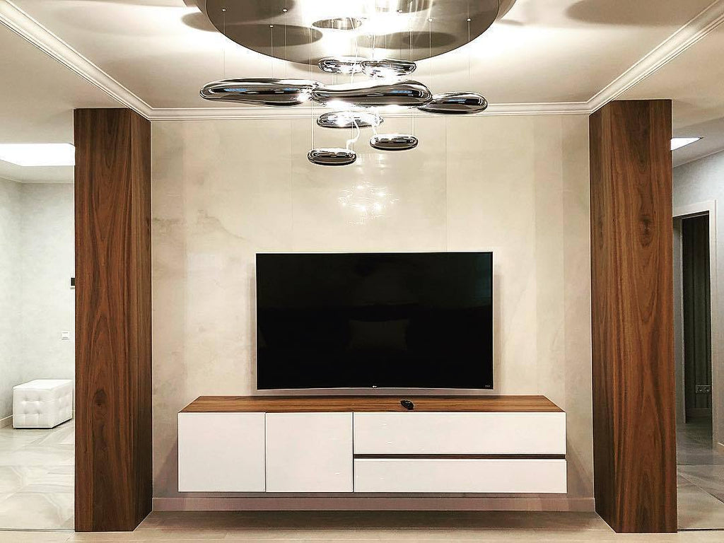 Mercury Ceiling Lamp | Aluminum | Bright Chrome