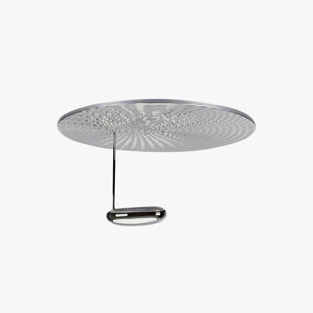 Mercury Ceiling Lamp | Chrome & Gold Finish | 60cm Diameter