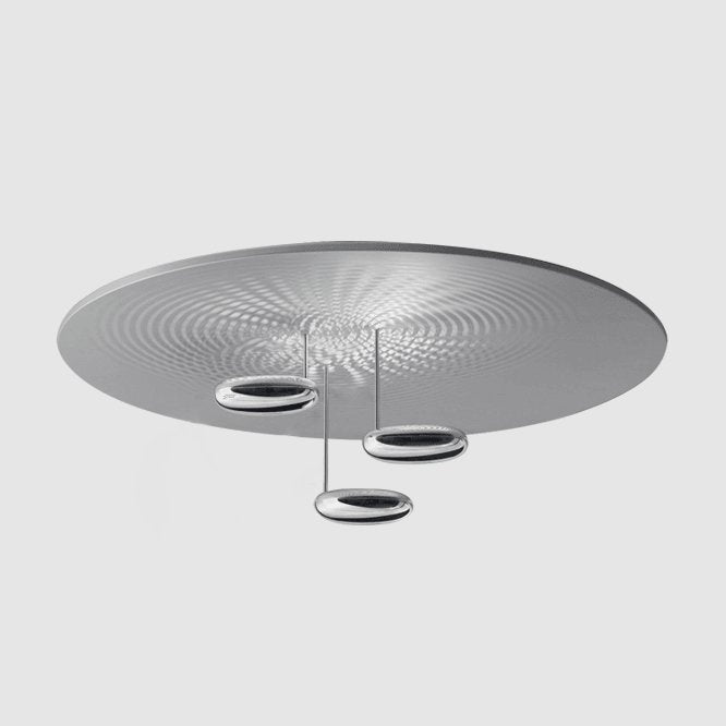 Mercury Ceiling Lamp | Chrome & Gold Finish | 60cm Diameter