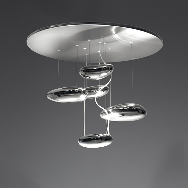 Mercury Ceiling Lamp | Aluminum | Bright Chrome