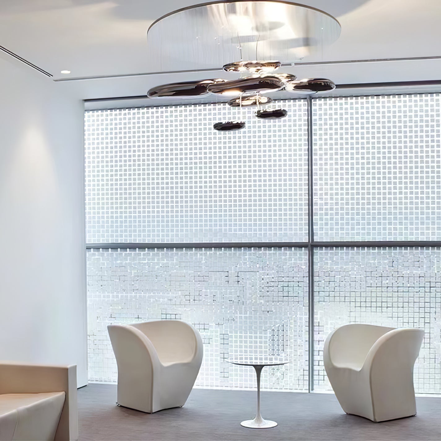 Mercury Ceiling Lamp | Aluminum | Bright Chrome