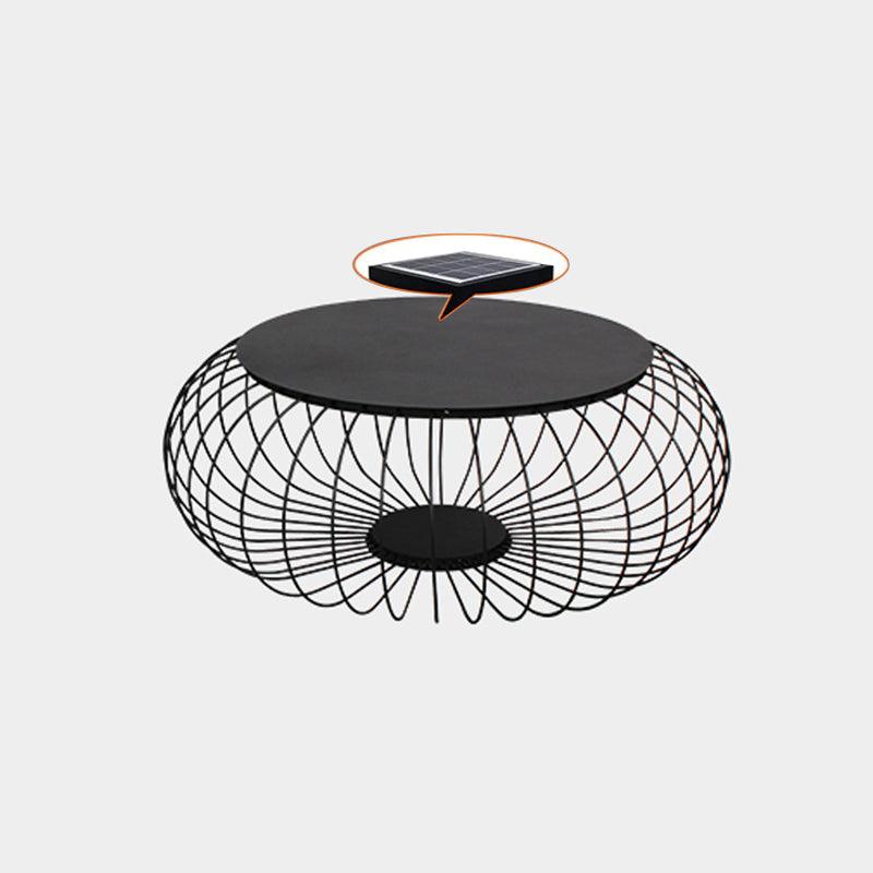 Meridiano Garden Table Light | Steel Rod Structure | Black