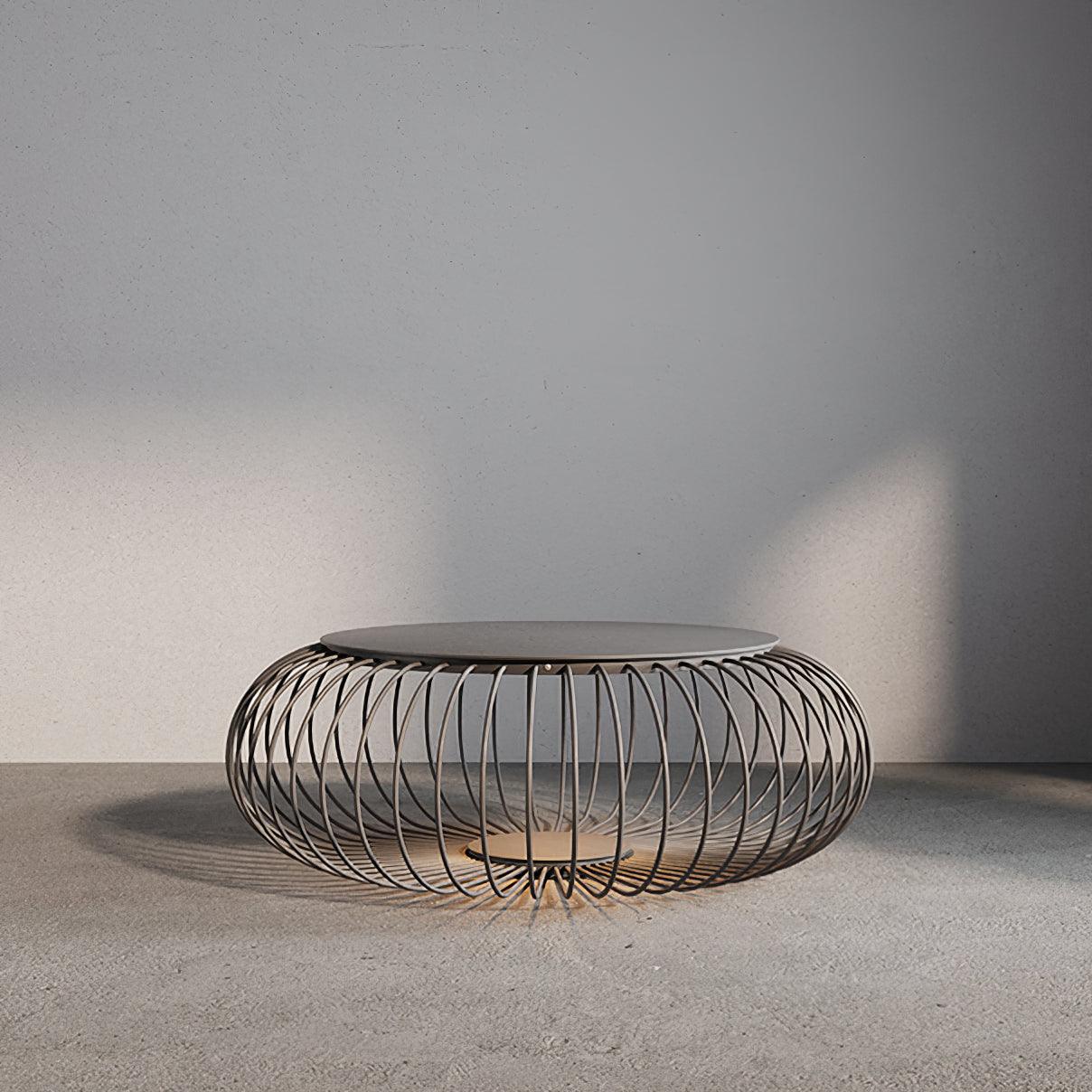 Meridiano Garden Table Light | Steel Rod Structure | Black