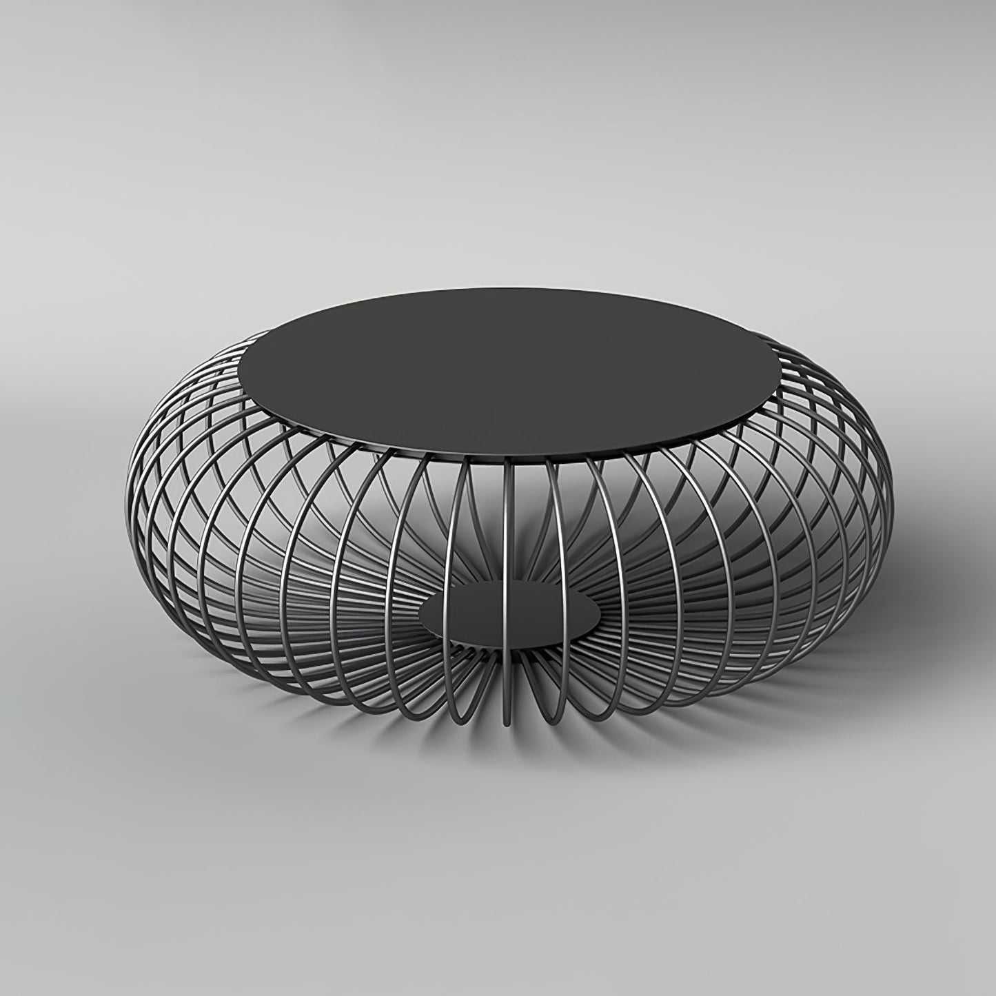 Meridiano Garden Table Light | Steel Rod Structure | Black