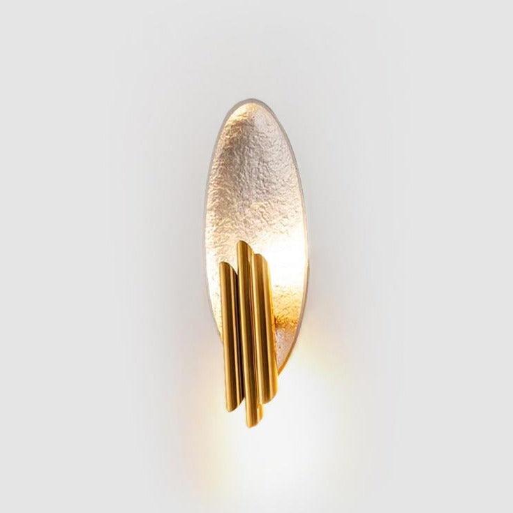 Metal Sconce | Metal, Iron, Aluminum | Black & Gold, Gold & Silver