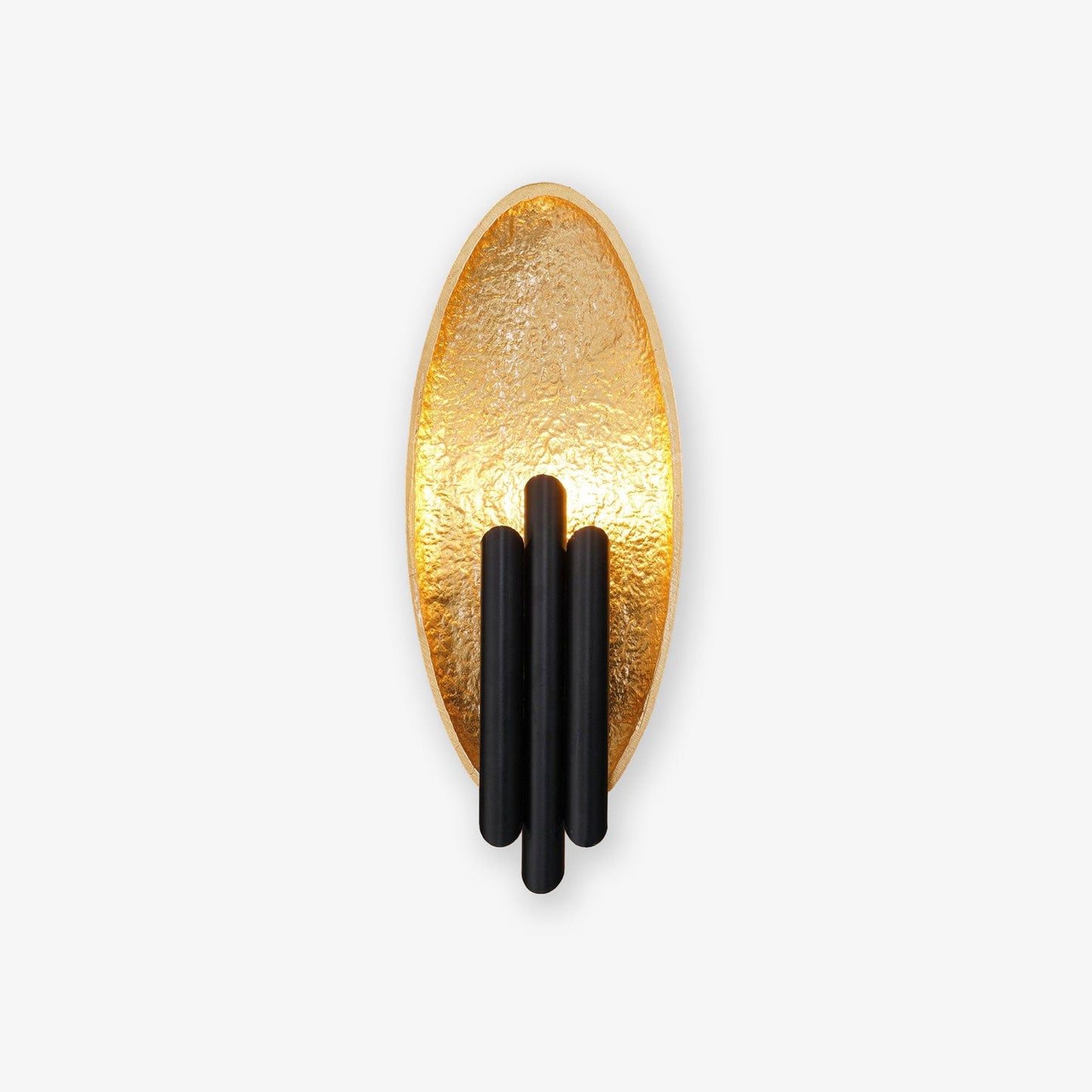 Metal Sconce | Metal, Iron, Aluminum | Black & Gold, Gold & Silver