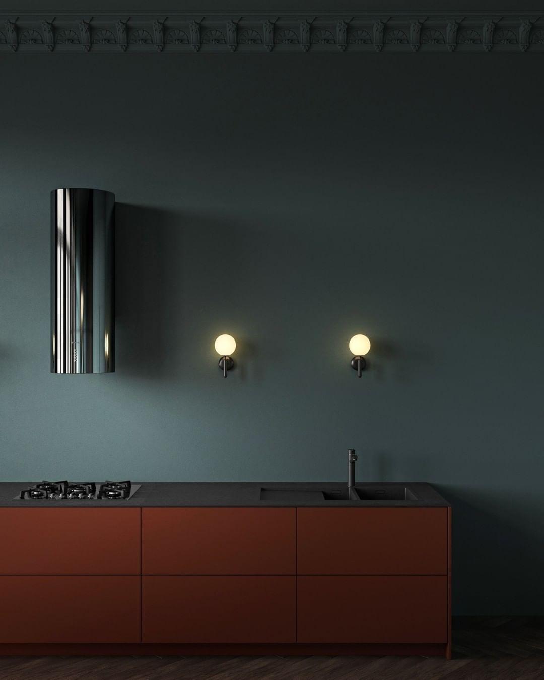 Nordica Wall Lamp | Brass & Glass | Clear & White Shades