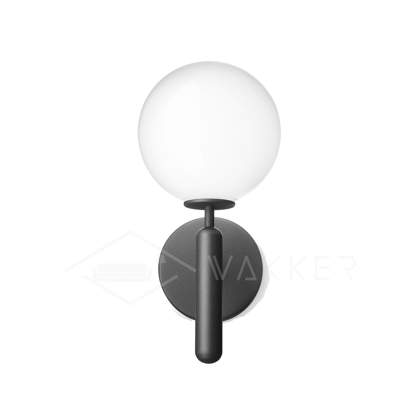 Nordica Wall Lamp | Brass & Glass | Clear & White Shades