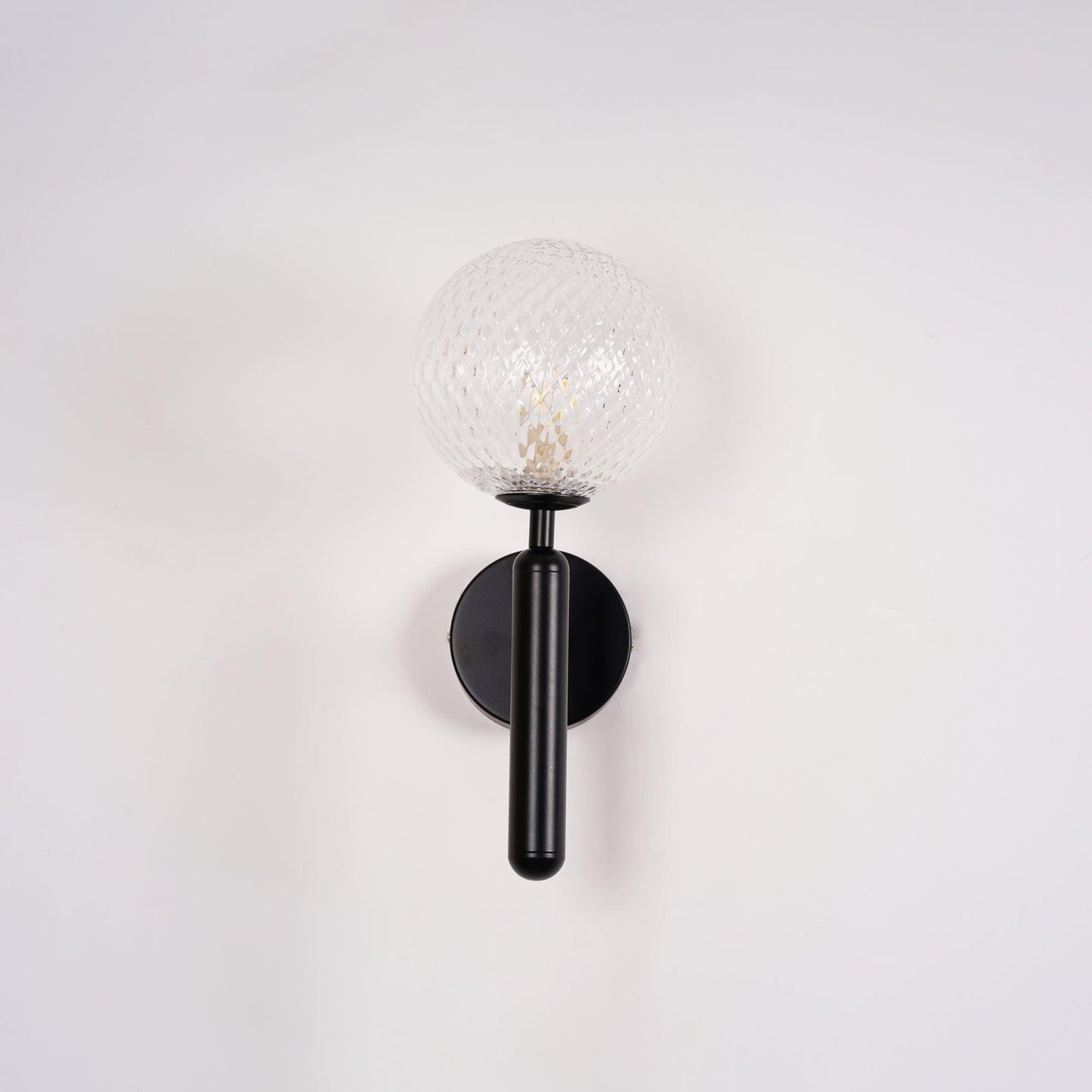 Nordica Wall Lamp | Brass & Glass | Clear & White Shades