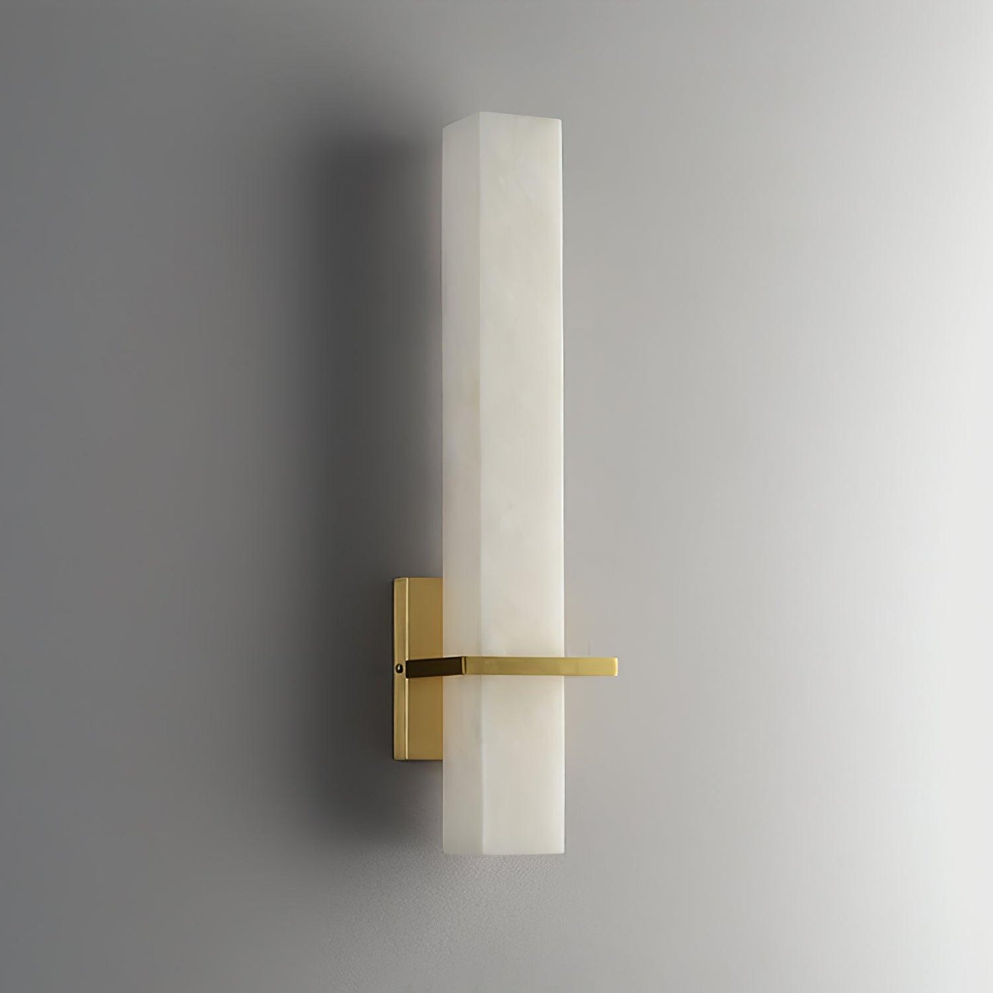 Milan Wall Sconce | Brass & Alabaster | Set of 2