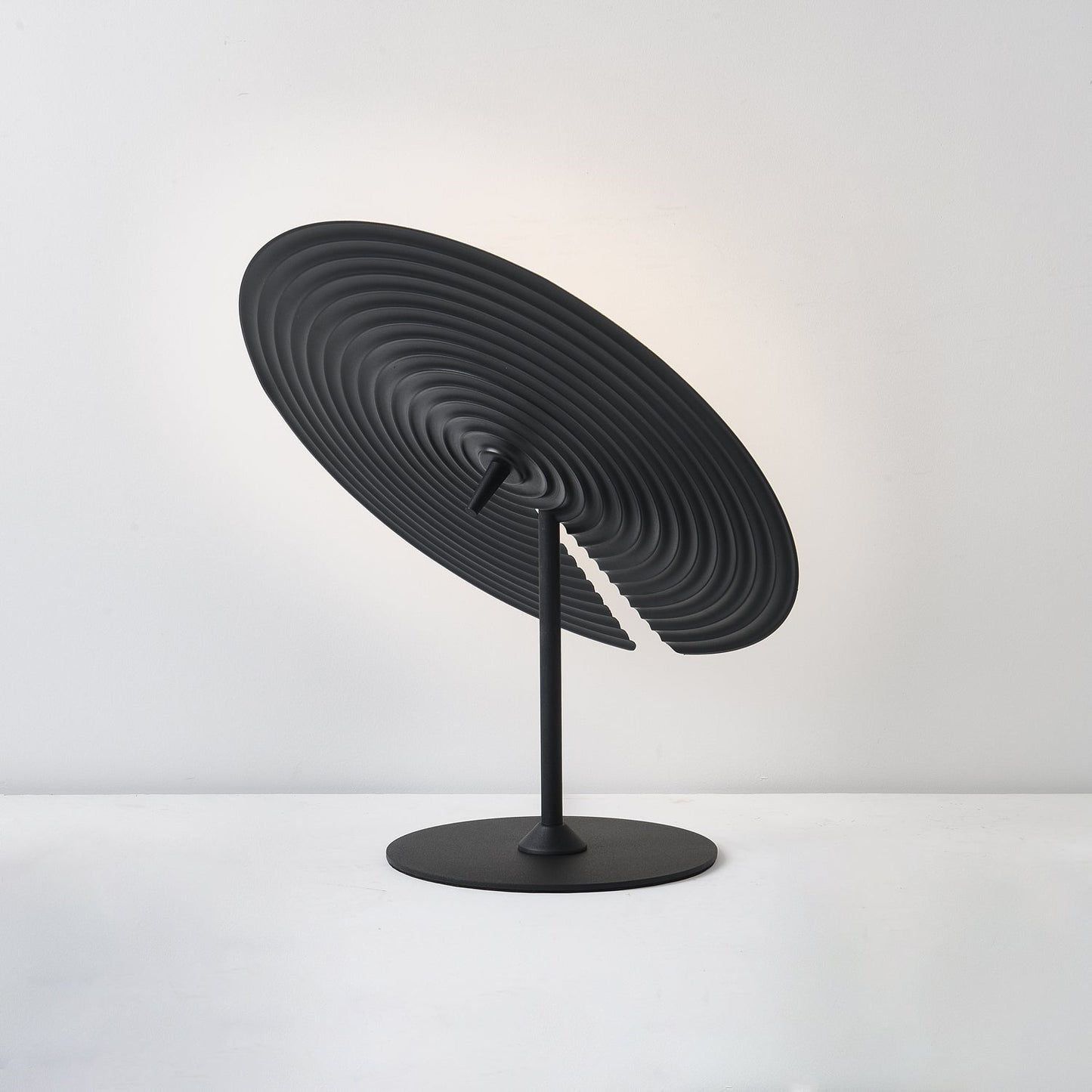 Symphony Table Lamp | Adjustable Rotating Shade | Red, Black, White