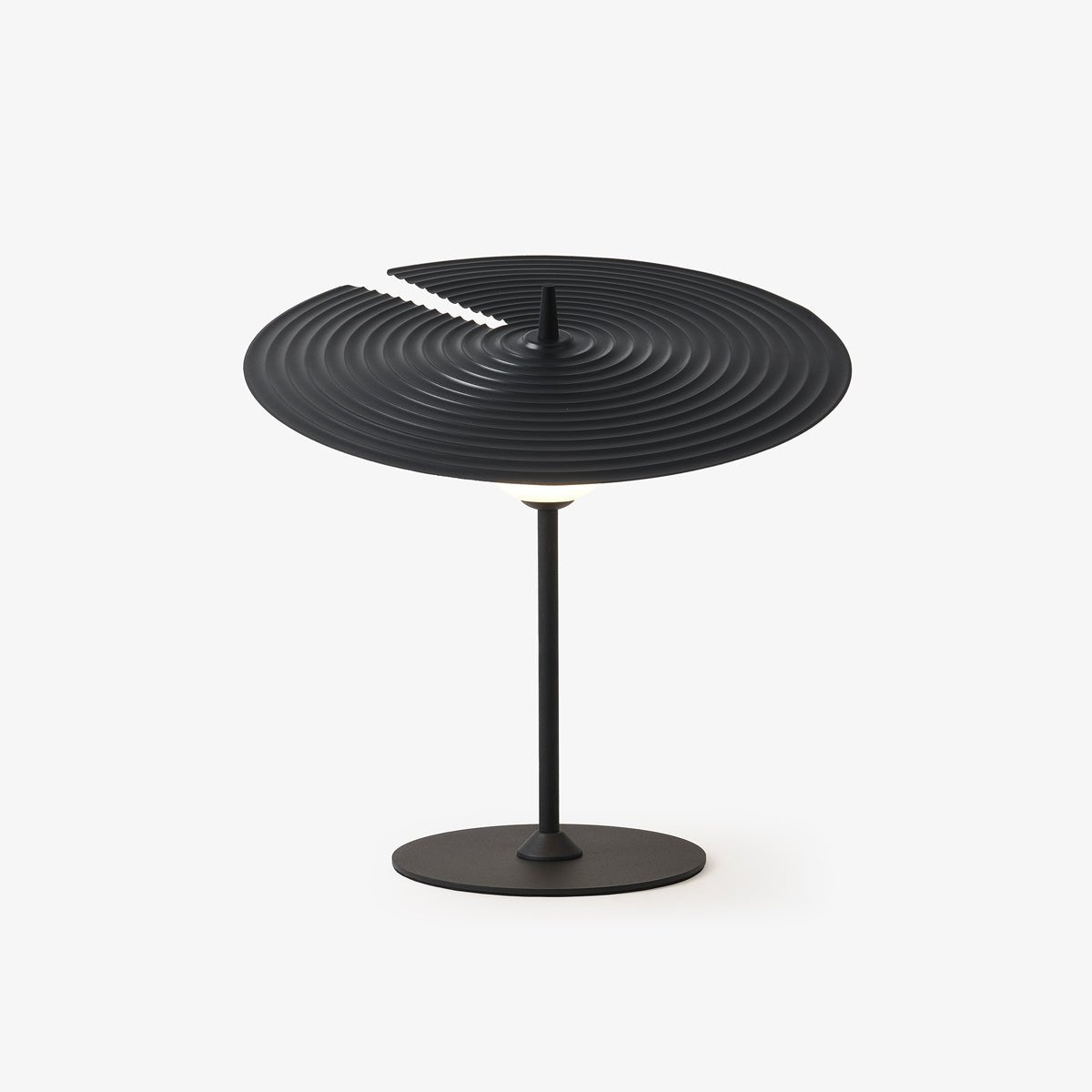 Symphony Table Lamp | Adjustable Rotating Shade | Red, Black, White