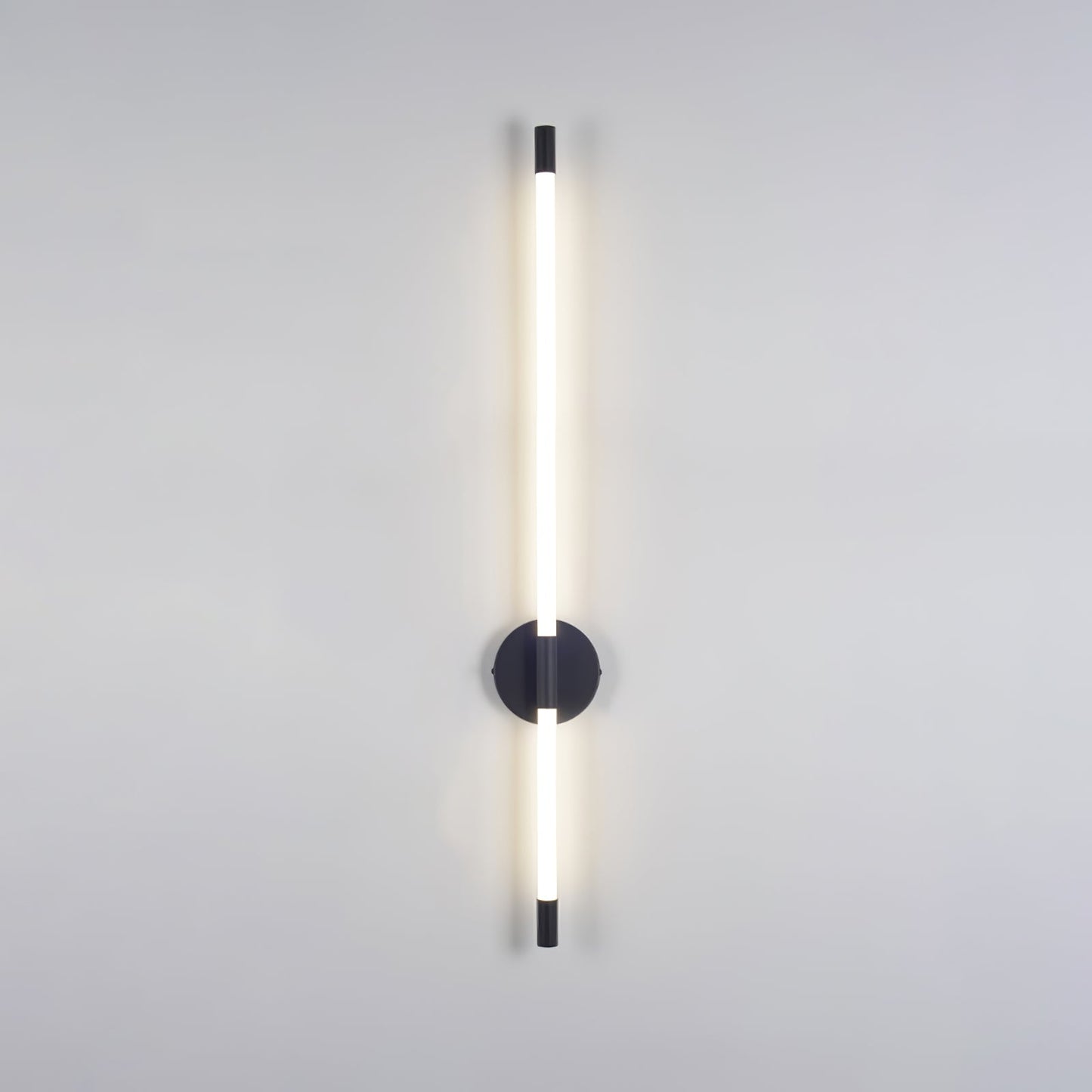 Minimalist Wall Sconce | Metal & Acrylic | Gold or Black