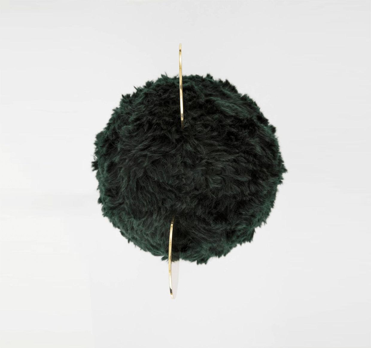 Minos Table Lamp | Terrazzo & Metal | Dark Green