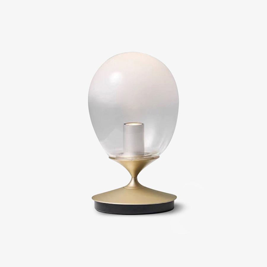 Mist LED Table Lamp | Metal & Glass | Black & Orange
