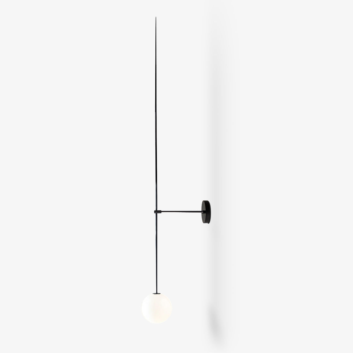 Mobile Wall Lamp | Metal & Glass | Set of 2, Gold & Black