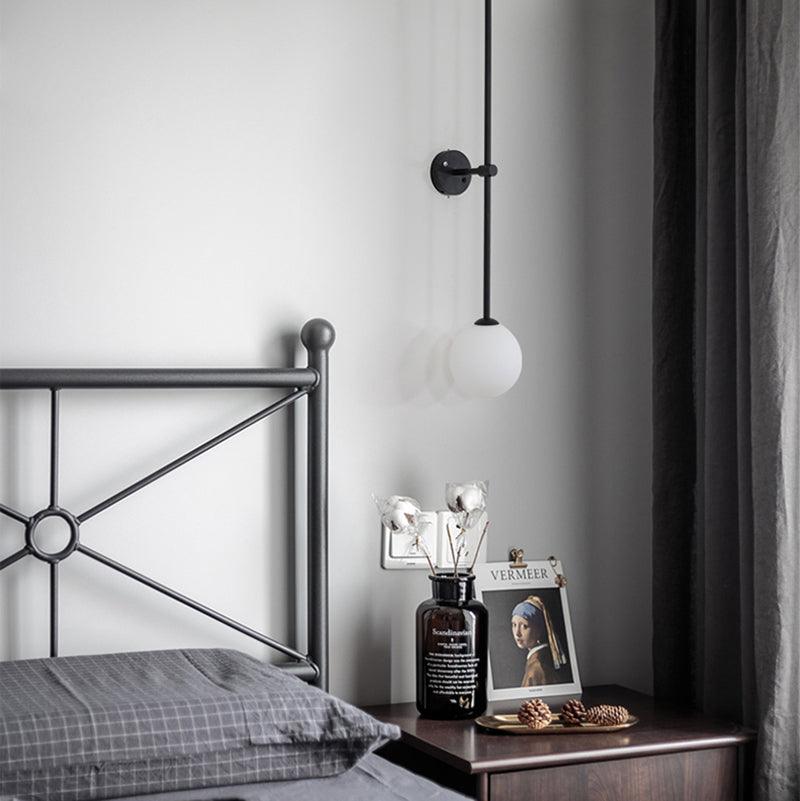 Mobile Wall Lamp | Metal & Glass | Set of 2, Gold & Black