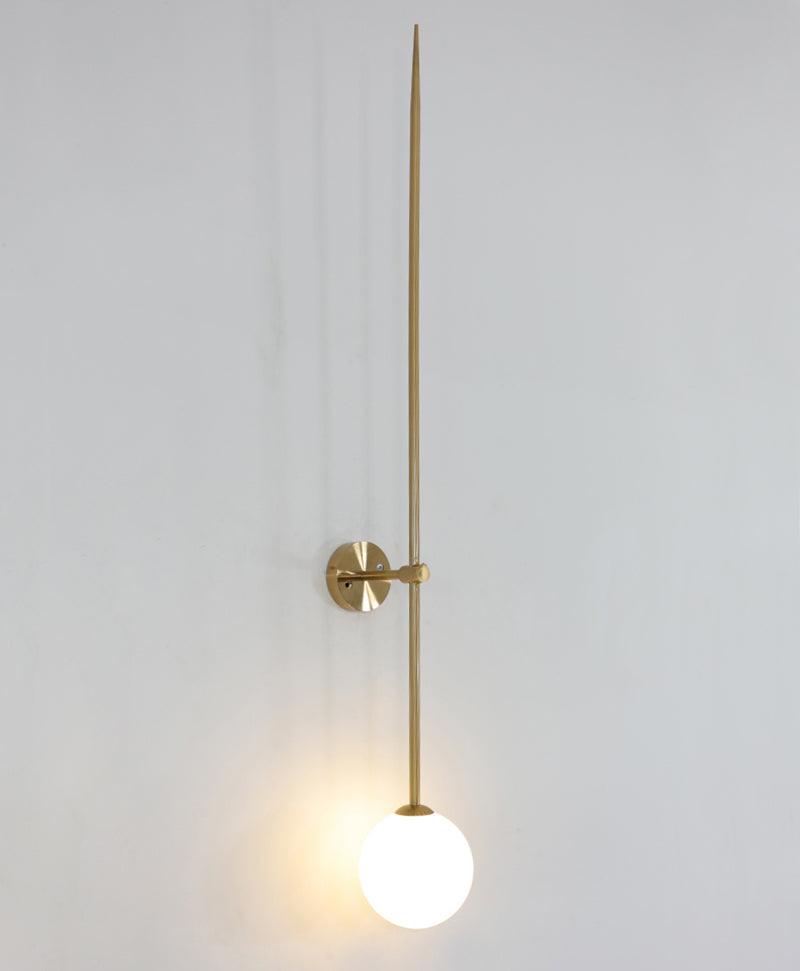 Mobile Wall Lamp | Metal & Glass | Set of 2, Gold & Black