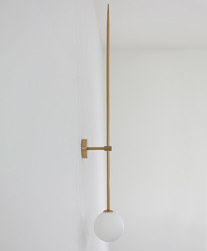 Mobile Wall Lamp | Metal & Glass | Set of 2, Gold & Black