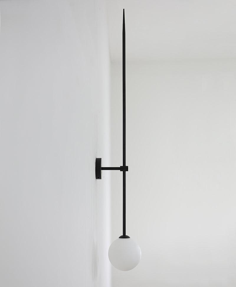 Mobile Wall Lamp | Metal & Glass | Set of 2, Gold & Black