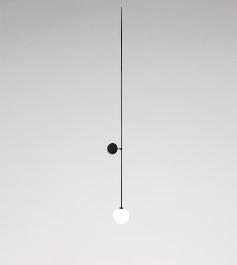 Mobile Wall Lamp | Metal & Glass | Set of 2, Gold & Black