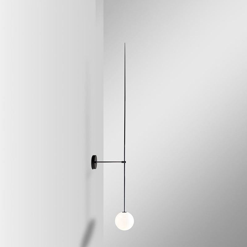 Mobile Wall Lamp | Metal & Glass | Set of 2, Gold & Black