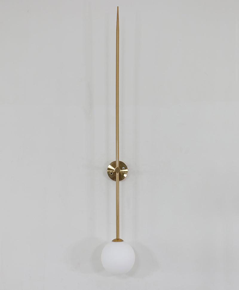 Mobile Wall Lamp | Metal & Glass | Set of 2, Gold & Black