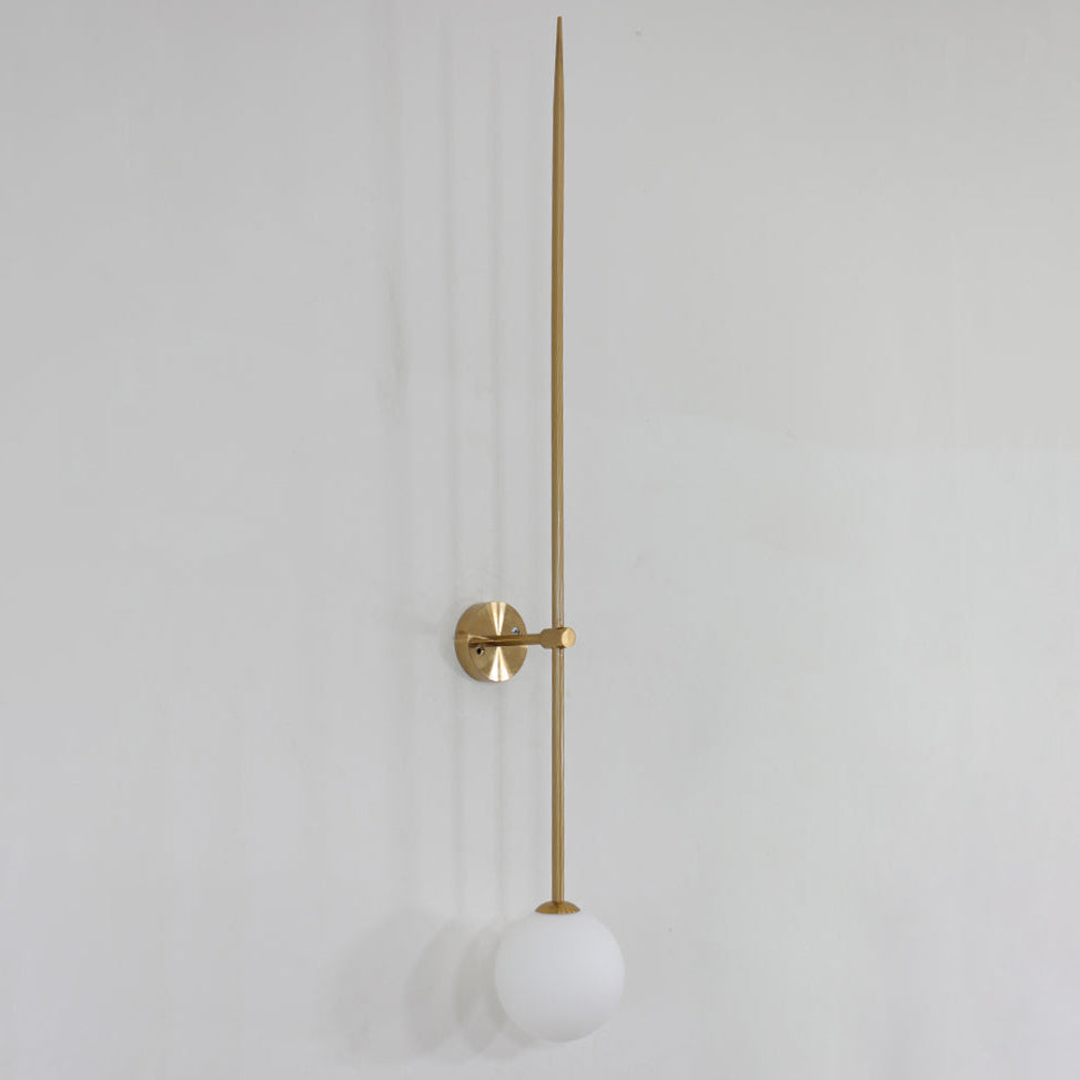 Mobile Wall Lamp | Metal & Glass | Set of 2, Gold & Black