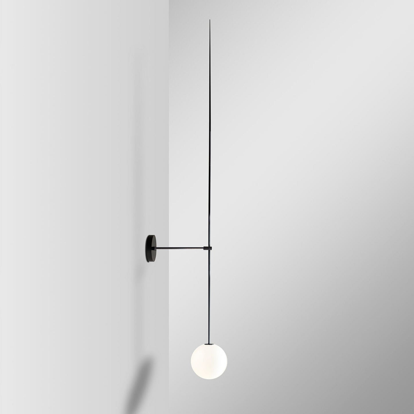 Mobile Wall Lamp | Metal & Glass | Set of 2, Gold & Black